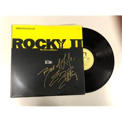 Autograph Signed Rocky II Vinyl