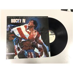 Autograph Signed Rocky IV Vinyl