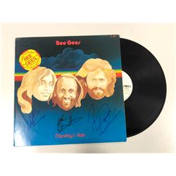 Autograph Signed Bee Gees Best of Vinyl