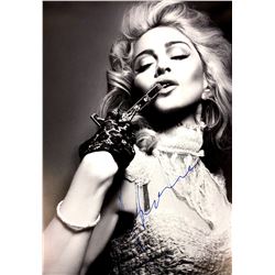 Autograph Signed Madonna Poster