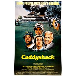 Autograph Signed Caddyshack Poster