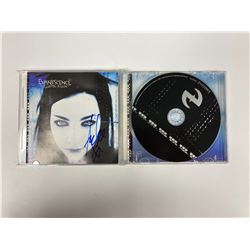 Autograph Signed Evanescence Fallen CD