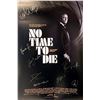 Image 1 : James Bond No Time To Die Poster Autograph Signed