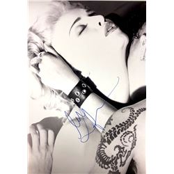 Autograph Signed Madonna Poster