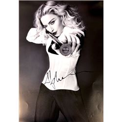 Autograph Signed Madonna Poster