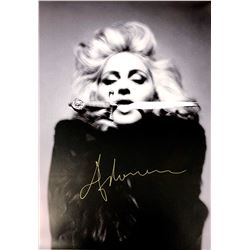Autograph Signed Madonna Poster