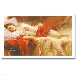 Pino (1939-2010) "Restful" Limited Edition Giclee. Numbered and Hand Signed; Cer