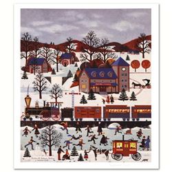 Jane Wooster Scott, "The View at Ardmore Junction" Hand Signed Limited Edition L