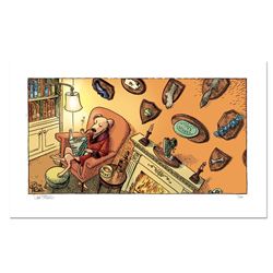 Bizarro! "Dog Den" Numbered Limited Edition Hand Signed by creator Dan Piraro; L