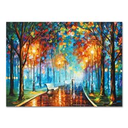Leonid Afremov (1955-2019) "Misty Mood" Limited Edition Giclee on Canvas, Number