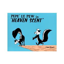 Chuck Jones "Heaven Scent" Limited Edition Lithograph.