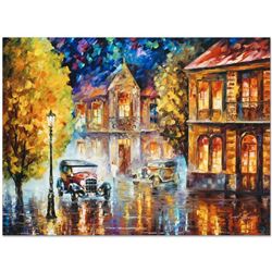 Leonid Afremov (1955-2019) "Los Angeles 1930" Limited Edition Giclee on Canvas,