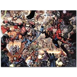 Marvel Comics "Secret Invasion #7" Numbered Limited Edition Giclee on Canvas by