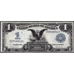 1899 $1 Black Eagle Silver Certificate Note