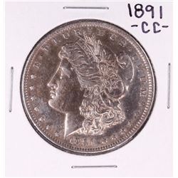 1891-CC $1 Morgan Silver Dollar Coin