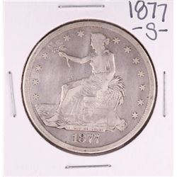 1877-S $1 Trade Silver Dollar Coin