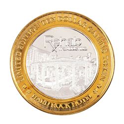 .999 Silver Hard Rock Hotel & Casino Las Vegas, NV $10 Limited Edition Gaming Token