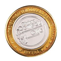 .999 Fine Silver Riverside Casino Laughlin, NV $10 Limited Edition Gaming Token