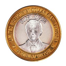 .999 Fine Silver Flamingo Casino Las Vegas, NV $10 Limited Edition Gaming Token
