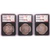 Image 1 : Lot of 1896-O, 1897-S, & 1898 $1 Morgan Silver Dollar Coins NGC Genuine