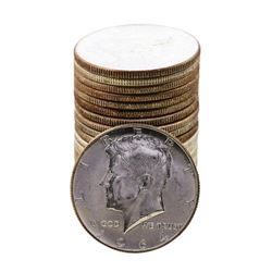 Roll of (20) Brilliant Uncirculated 1964 Kennedy Half Dollar Coins