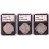 Image 1 : Lot of 1887, 1888, & 1889-O $1 Morgan Silver Dollar Coins NGC Genuine
