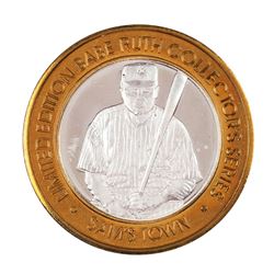 .999 Fine Silver Sam's Town Casino Robinsonville, MS $10 Limited Edition Gaming Token
