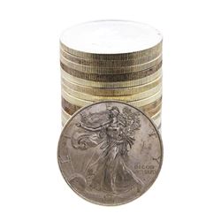 Roll of (20) Brilliant Uncirculated 1996 $1 American Silver Eagle Coins