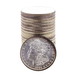 Roll of (20) Brilliant Uncirculated 1885 $1 Morgan Silver Dollar Coins