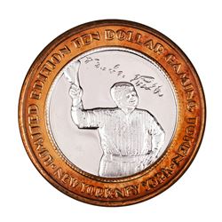 .999 Silver New York New York Hotel & Casino $10 Limited Edition Gaming Token