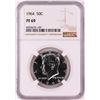 Image 1 : 1964 Proof Kennedy Half Dollar Coin NGC PF69
