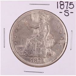 1875-S $1 Trade Silver Dollar Coin