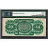 Image 2 : 1872 $50 State of South Carolina Revenue Bond Obsolete Note PMG Superb Gem Unc. 68EPQ