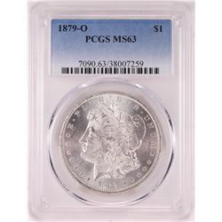 1879-O $1 Morgan Silver Dollar Coin PCGS MS63