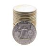 Image 2 : Roll of (20) Brilliant Uncirculated 1960 Franklin Half Dollar Coins