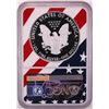 Image 2 : 2018-W $1 Proof American Silver Eagle Coin NGC PF70 Ultra Cameo Congratulations Flag