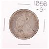 Image 1 : 1858-S Seated Liberty Half Dollar Coin