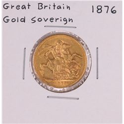 1876 Great Britain Sovereign Gold Coin