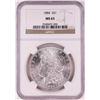 Image 1 : 1884 $1 Morgan Silver Dollar Coin NGC MS65