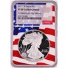 Image 1 : 2019-W $1 Proof American Silver Eagle Coin NGC PF70 Ultra Cameo Independence Day Flag