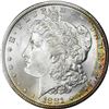 Image 3 : 1881-S $1 Morgan Silver Dollar Coin PCGS MS64 Amazing Toning