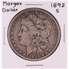 Image 1 : 1892-S $1 Morgan Silver Dollar Coin