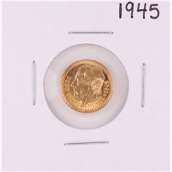 1945 Mexico Dos Y Medio Pesos Gold Coin