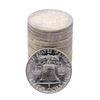 Image 2 : Roll of (20) Brilliant Uncirculated 1963-D Franklin Half Dollar Coins