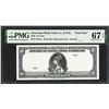 Image 1 : 1929 10 Unit American Bank Note Co. "Test Note" PMG Superb Gem Uncirculated 67EPQ