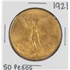 Image 1 : 1921 Mexico 50 Pesos Gold Coin