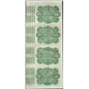 Image 2 : Uncut Sheet of (4) State of Louisiana Baby Bond Obsolete Notes