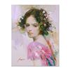 Image 1 : Pino (1939-2010) "Lily" Limited Edition Giclee on Canvas