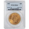 Image 1 : 1904 $20 Liberty Head Double Eagle Gold Coin PCGS MS64