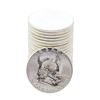 Image 1 : Roll of (20) Brilliant Uncirculated 1963 Franklin Half Dollar Coins